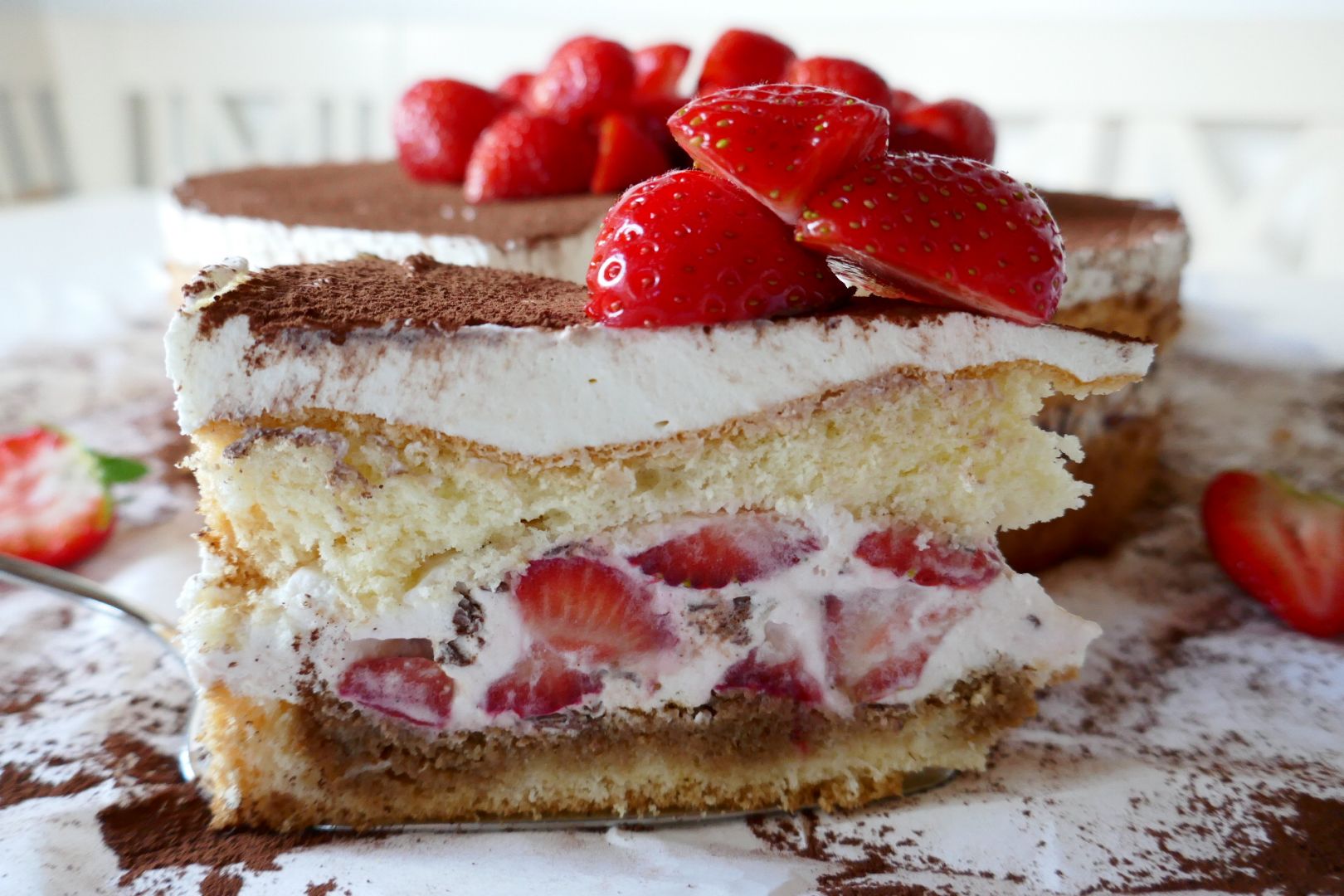 Frowinias Küche | Erdbeer-Tiramisu-Torte